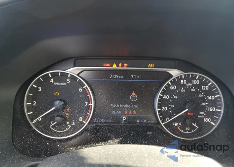 2023 Nissan Altima Sr из США, поврежденный, VIN 1N4AL4CV0PN312056